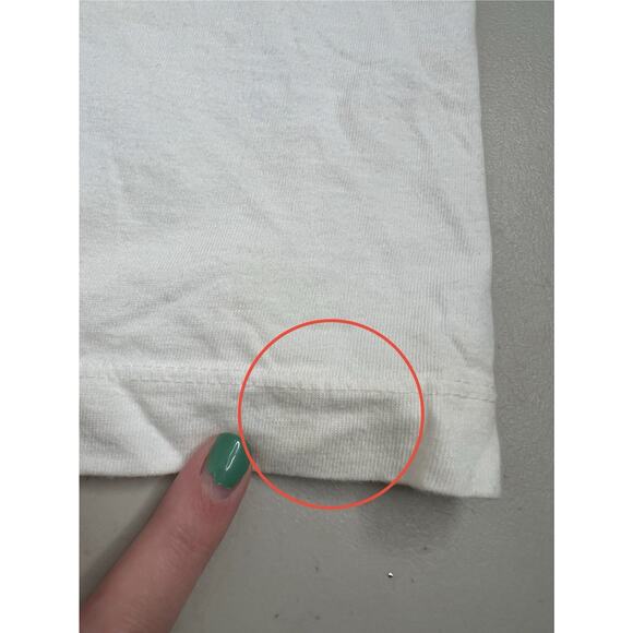 Vintage 90s Loritos Cancun Mexico T Shirt Palm Tree Graphic Crewneck Size Large - Picture 6 of 8